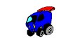 3473_voiture bleue